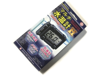 日本動物薬品のマルチ水温計Hのパッケージ