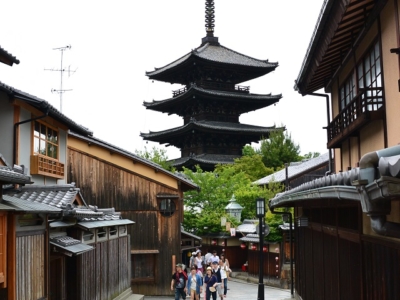 京都の五重塔