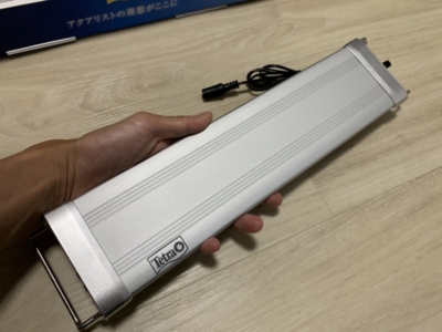 テトラパワーLEDプレミアム、サイズ感