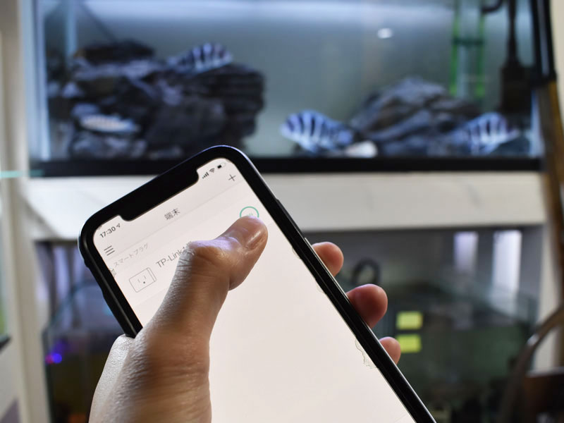 tplinkスマートプラグによる照明の操作、その２